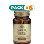Pack 6x COENZIMA Q-10 100Mg. EN ACEITE 30 CÁPSULAS BLANDAS SOLGAR