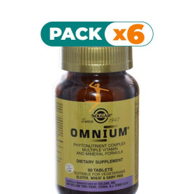 Pack 6x OMNIUM 90 CÁPSULAS SOLGAR