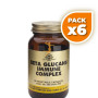 Pack 6x BETA GLUCANOS COMPLEX 60 CÁPSULAS SOLGAR