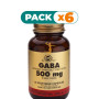 Pack 6x GABA 500Mg. SOLGAR