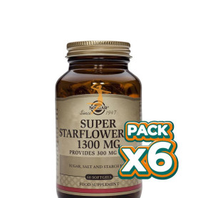 Pack 6x ACEITE DE BORRAJA 60 CÁPSULAS SOLGAR