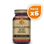 Pack 6x ACIDO ALFA LIPOICO 200MG 50 CAP VEGETALES SOLGAR