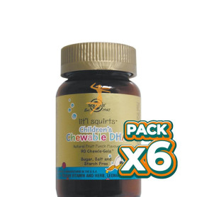 Pack 6x DHA MASTICABLE 90 CÁPSULAS SOLGAR