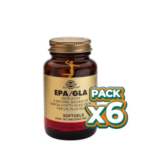 Pack 6x EPA/GLA 60 CÁPSULAS SOLGAR