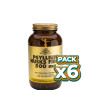 Pack 6x FIBRA DE CASCARAS DE PSYLLIUM 200 CÁPSULAS SOLGAR