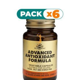 Pack 6x FORMULA ANTIOXIDANTE 60 CÁPSULAS VEGETALES SOLGAR
