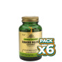 Pack 6x GINSENG COREANO RAÍZ 60 CÁPSULAS VEGETALES SOLGAR