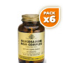 Pack 6x GLUCOSAMINA MSM COMPLEX 60 CÁPSULAS SOLGAR
