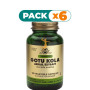 Pack 6x GOTU KOLA 100 CAPSULAS VEGETALES SOLGAR