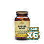 Pack 6x JENGIBRE 100 CÁPSULAS VEGETALES SOLGAR