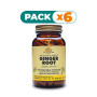 Pack 6x JENGIBRE 100 CÁPSULAS VEGETALES SOLGAR