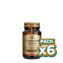 Pack 6x L-CARNITINA 500Mg. 30 CÁPSULAS SOLGAR