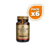 Pack 6x L-CARNITINA 500 MG 60 CAPSULAS SOLGAR