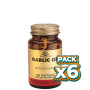 Pack 6x PERLAS DE ACEITE DE AJO 100 CÁPSULAS SOLGAR