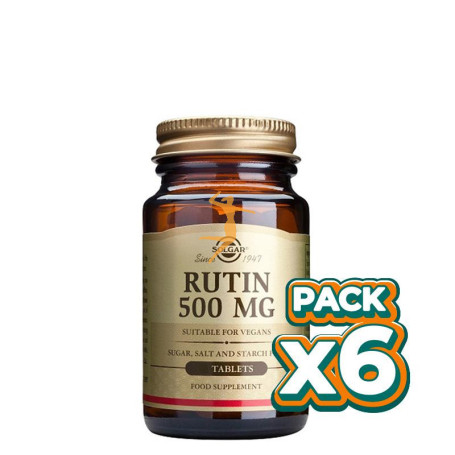 Pack 6x RUTINA 100 CÁPSULAS SOLGAR