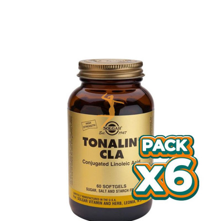 Pack 6x TONALIN 60 CÁPSULAS BLANDAS SOLGAR