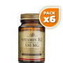 Pack 6x VITAMINA B2 100 CÁPSULAS VEGETALES SOLGAR