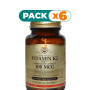 Pack 6x VITAMINA K2 100MCG. 50 CÁPSULAS VEGETALES SOLGAR