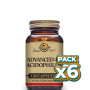 Pack 6x ACIDOPHILUS ADVANCED 40+ 120 CÁPSULAS SOLGAR