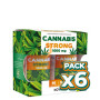 Pack 6x CANNABIS STRONG 1.000Mg. 30+30 PERLAS NOVITY