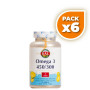 Pack 6x OMEGA 3 450/300 60 PERLAS KAL