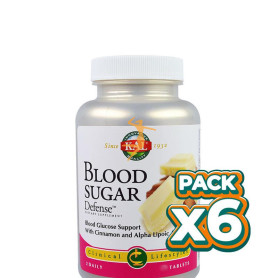 Pack 6x SUGAR DEFENSE 30 COMPRIMIDOS KAL