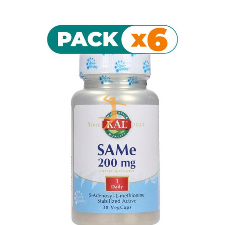 Pack 6x SAME 30 CÁPSULAS KAL