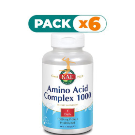 Pack 6x AMINO ACIDO COMPLEX 100 COMPRIMIDOS KAL