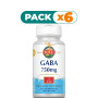 Pack 6x SMALL GABA 30 COMPRIMIDOS KAL