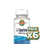 Pack 6x L-TAURINE 500MG 60 COMPRIMIDOS KAL