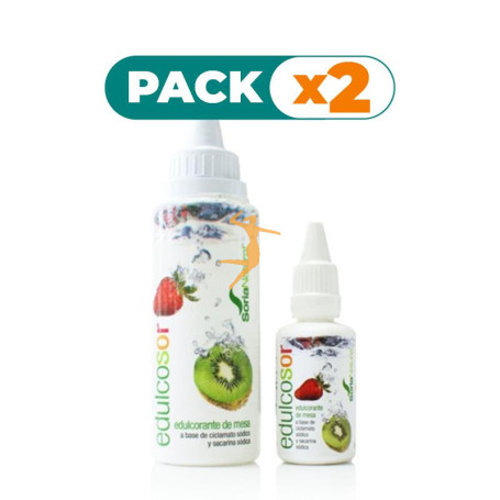 Pack 2x EDULCOSOR 100Ml. SORIA NATURAL