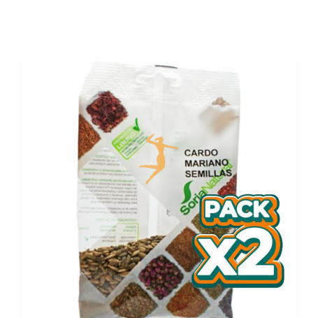 Pack 2x CARDO MARIANO SEMILLAS BOLSA SORIA NATURAL