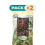 Pack 2x MALVA FLOR BOLSA SORIA NATURAL