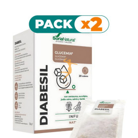 Pack 2x NATUSOR 15 DIABESIL INFUSIONES SORIA NATURAL
