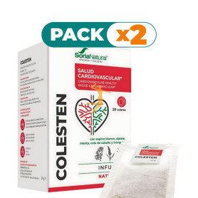 Pack 2x NATUSOR 21 COLESTÉN INFUSIONES SORIA NATURAL