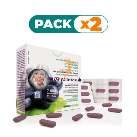 Pack 2x RESVERASOR PLUS 28 COMPRIMIDOS SORIA NATURAL