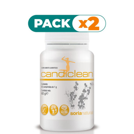 Pack 2x CANDICLEAN SORIA NATURAL