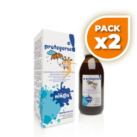Pack 2x A PROTEGERSE JARABE 150Ml. SORIA NATURAL