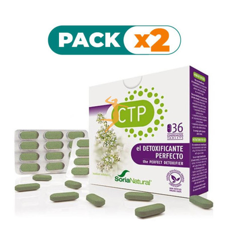 Pack 2x CTP (DETOXIFICANTE) SORIA NATURAL