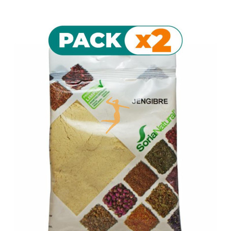 Pack 2x JENGIBRE BOLSA SORIA NATURAL