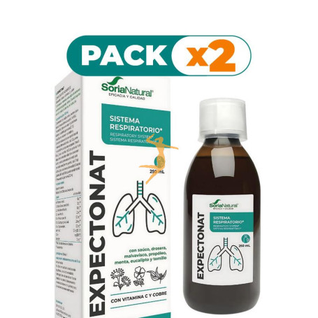 Pack 2x EXPECTONAT 250Ml. SORIA NATURAL