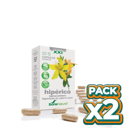 Pack 2x HIPERICO 37-S FORMULA XXI SORIA NATURAL