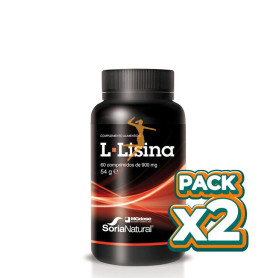 Pack 2x L-LISINA 60 COMPRIMIDOS MGDOSE