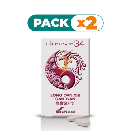 Pack 2x CHINASOR 34 SORIA NATURAL