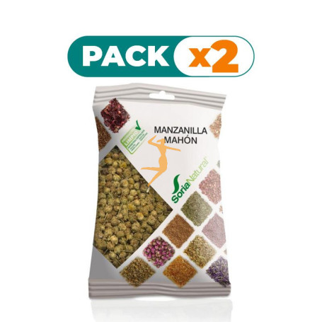 Pack 2x MANZANILLA MAHON BOLSA 50Gr. SORIA NATURAL
