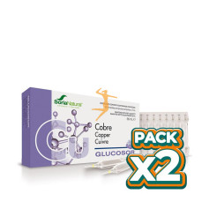 Pack 2x GLUCOSOR COBRE 28 VIALES SORIA NATURAL