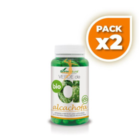 Pack 2x VERDE DE ALCACHOFA BIO 80 CÁPSULAS SORIA NATURAL