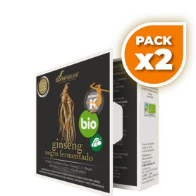 Pack 2x GINSENG NEGRO FERMENTADO 24 CÁPSULAS SORIA NATURAL
