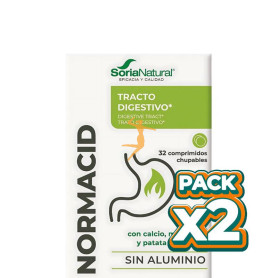 Pack 2x NORMACID CITRUS 32 COMPRIMIDOS SORIA NATURAL