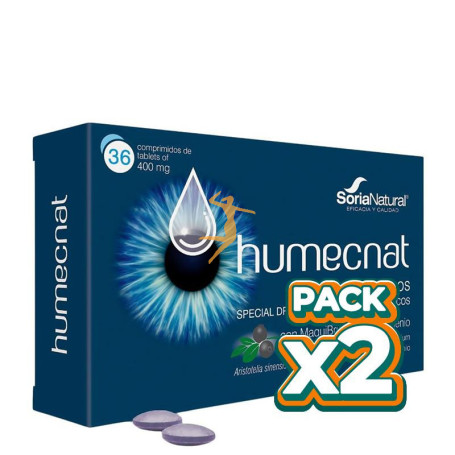 Pack 2x HUMECNAT 36 COMPRIMIDOS SORIA NATURAL